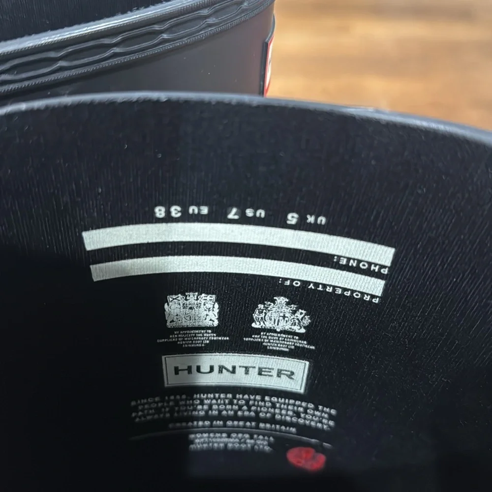 Hunter Original Tall Rainboots - Picture 4 of 6